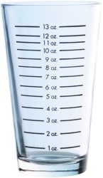 Glas graduiert zu Boston Shaker 0.474lt