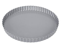 Tarteform ø 24x2.2 cm silber