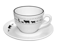 Kaffeetasse m. Unt. Alpaufzug