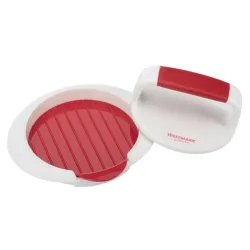Westmark - Hamburgermaker, 15x16x6 cm, Rot Bunt