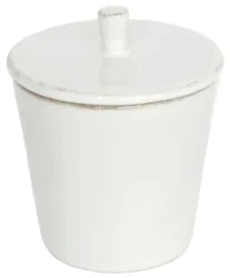 Aparte Zuckerschale 205ml D8.4cm H10.3cm weiss