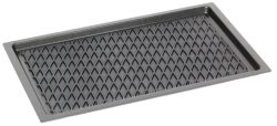Bratplatte GN 1/1, H2cm mit Rautenmuster ohne Griffe