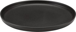 Playground Teller flach Elements; 28x3 cm (ØxH); schwarz; rund; 6 Stück / Pack
