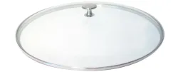 Glasdeckel zu Wok 30cm