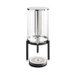 En Scene Saftspender mit Abtropfschale Glas + Metall 8L