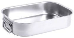 Bratröhrenpfanne rechteckig 37.5x27.5cm x 7.5cm