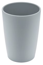 Trinkbecher Biopolymer 340ml silber