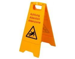 Warnschild Rutschgefahr