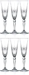 RCR Sektglas Melodia; 160 ml, 7x22.2 cm (ØxH); transparent; 6 Stück / Pack
