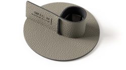 Kerzenhalter small grau