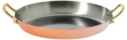 INOCUIVRE Bratpfanne Kupfer/Edelst. oval L:32cm