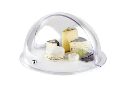 APS Rolltophaube ; 38x40.5 cm (ØxH); transparent; rund