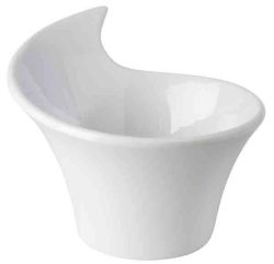 Schale MINI 8,5x7cm, H6cm weiss