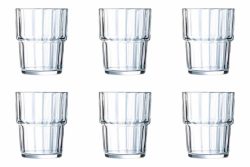 Arcoroc Trinkglas Norvege; 200 ml, 7.2x8.8 cm (ØxH); transparent; 6 Stück / Pack