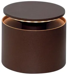 Push-Up Tischlampe D12x8.3cm corten