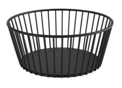 Korb Urban D20cm H8.5cm, schwarz