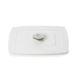 Rvlt2 Deckel für Platte 30cm, Satin-weiss