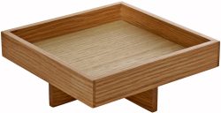 Playground Ananti Menage Eiche 18x18cm auf Fuss 4cm H7.1cm