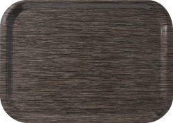 Tablett Fast Food Wenge rutschfest 37.5x26cm