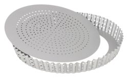Quicheform gel. Silver ø 24 cm