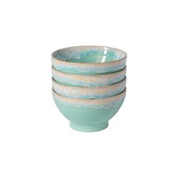 Handgefertigte Schalen „Latte Bowls“, 4er-Set Costa Nova
