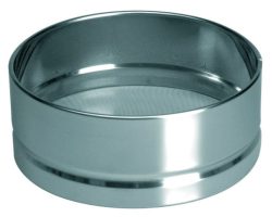 Zuckersieb fein Edelstahl D30cm Lochung 0.4mm