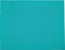 Tischset Rahmen, eckig, aquamarin, 32x42cm