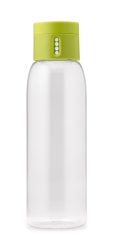 Trinkflasche Joseph Joseph Dot Grün/Transparent Kunststoff 7 cm 23.5 cm 0.6 l - Farbe: transparent/grün - Trinkflasche
