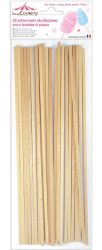 25 Sticks für Zuckerwatte