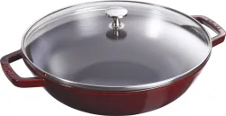 Wok mit Glasdeckel Grenadine 4.4 lt., 30cm