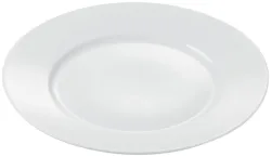 Page Blachen Teller flach D27.5cm H3cm weiss