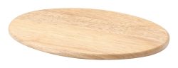 Gummibaum Schneidebrett oval, geölt 30x20x1.2 cm