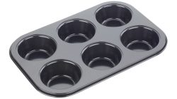 Backform 6er Muffin 26.5x18x3cm Antihaft