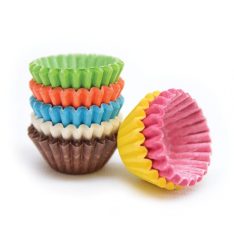 Mini Papierförmchen bunt ca. 140 Stück
