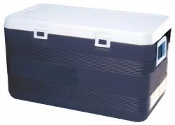 Transportbox isoliert blau 110lt mit Deckel