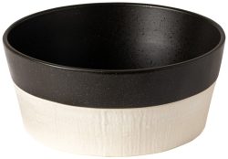 Nótos Servierschüssel 3.12l D24.8cm H10.6cm schwarz