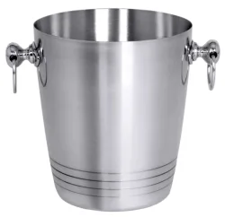 Sektkühler alu, Ø oben 19cm 22cm