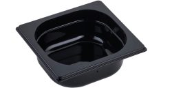 GN Behälter 1/6 Polycarbonat H6.5cm schwarz