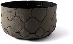 Brotkorb D24cm H14cm grau