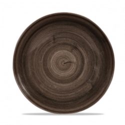 Stonecast Patina Iron Black Coupe Teller flach 21.7cm
