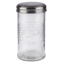 APS Zuckerdosierer OLD FASHIONED; 350 ml, 7.5x14 cm (ØxH); edelstahl/transparent; rund