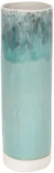 Madeira Vase 1.5l D9cm H29.9cm blau