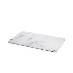En Scene Platte GN 1/1 Nacryl weiss marmor
