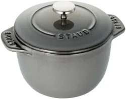Reis Cocotte 12cm, graphite grau, Gusseisen