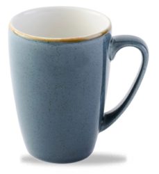 Churchill Kaffee-Obertasse Stonecast Blueberry; 340 ml, 8x11 cm (ØxH); blau/braun; 12 Stück / Pack