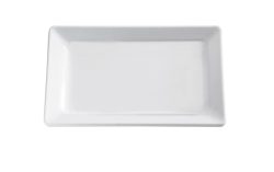 Tablett GN 1/4 PURE, ca. 26.5x16.2cm, H3cm, weiss