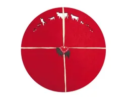 Tischs.Alpaufzug rot 4S tø35cm