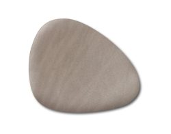 Tischset Kunstleder taupe 42cm