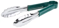 Küchenzange HACCP, grün, 24cm