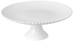 Handgefertigte Tortenplatte „Pearl“ Costa Nova